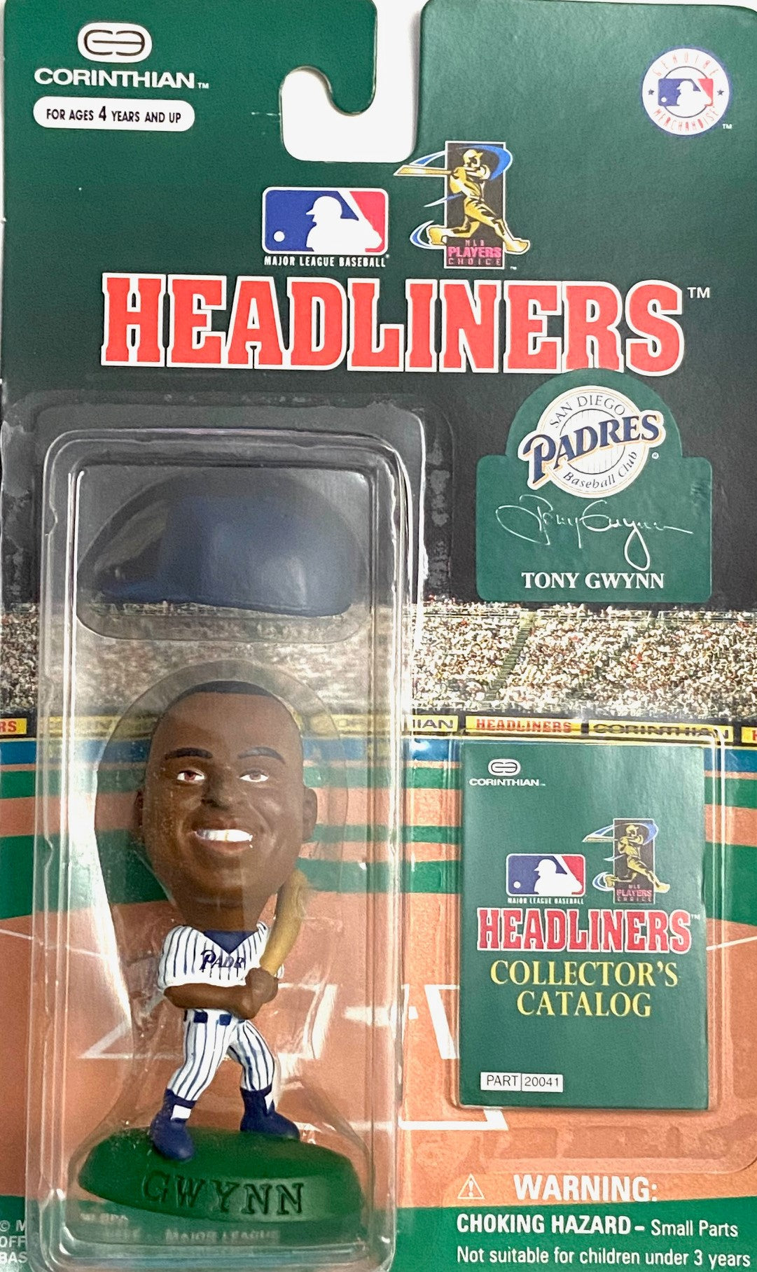 Tony Gwynn 1996 MLB San Diego Padres Headliner Figurine by Corinthian