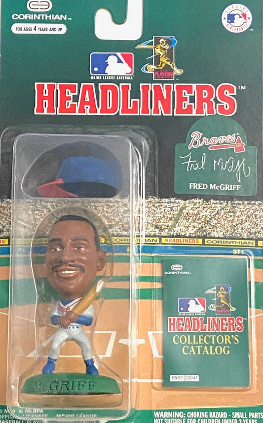 Fred McGriff 1996 MLB Atlanta Braves Headliner Figurine by Corinthian