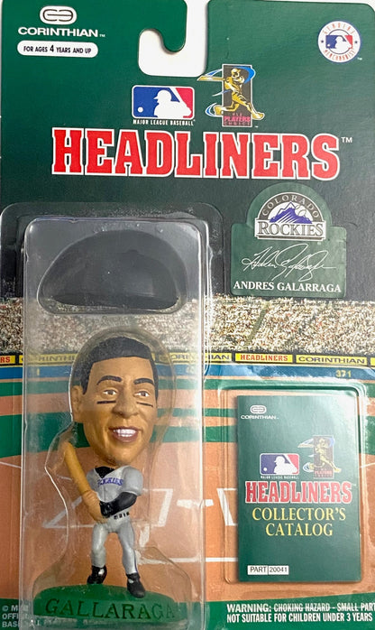 Andres Galarraga 1996 MLB Colorado Rockies Headliner Figurine by Corinthian