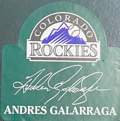 Andres Galarraga 1996 MLB Colorado Rockies Headliner Figurine by Corinthian