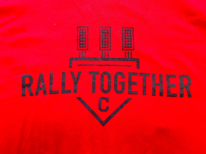 Cleveland Baseball 2018 Rally Together Adult X-Large Red (Used) T-Shirt by Port & Co.