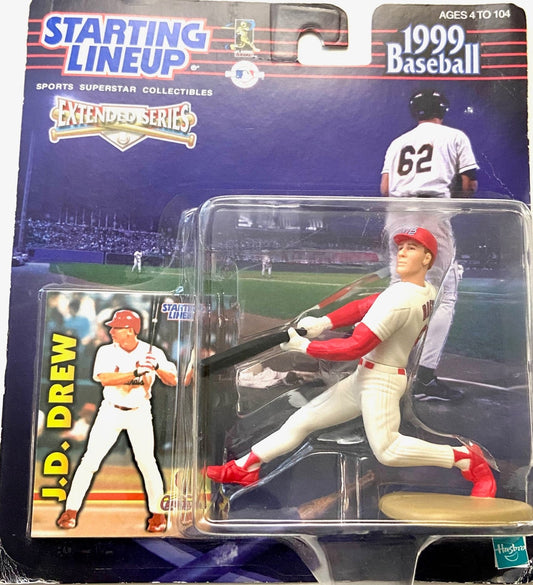 J.D. Drew 1999 MLB St. Louis Cardinals Starting Lineup Figurine by Hasbro