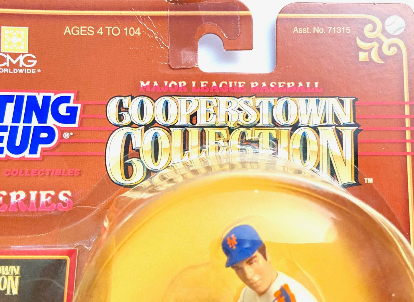 Tom Seaver 1998 Cooperstown Collection New York Mets SL MLB Figurine by Kenner