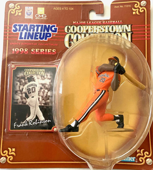 Frank Robinson 1998 Baltimore Orioles Cooperstown Collection Starting Lineup MLB Figurine by Kenner