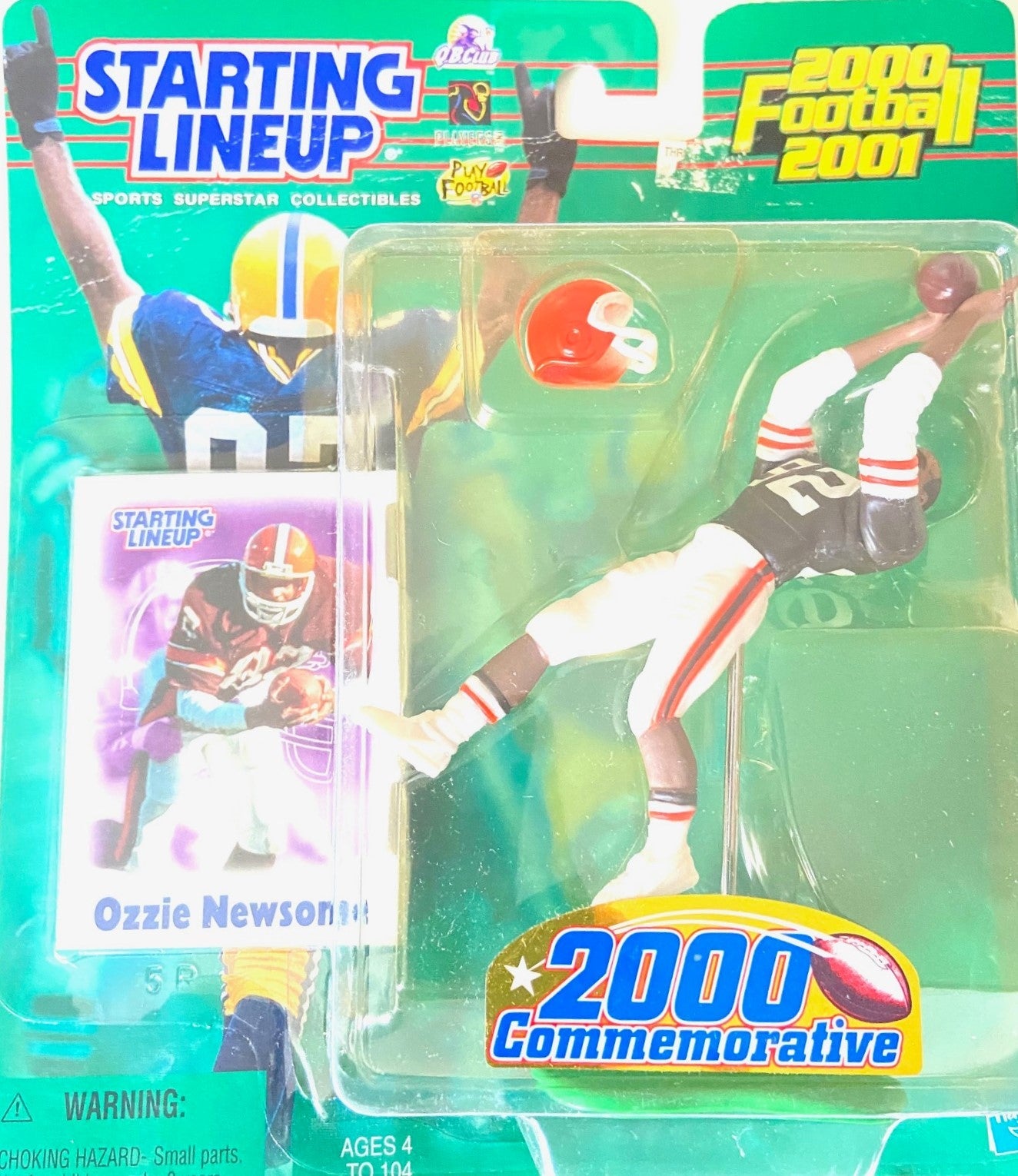 Ozzie Newsome 2000-01 NFL Cleveland Browns Commemorative Figurine by Hasbro