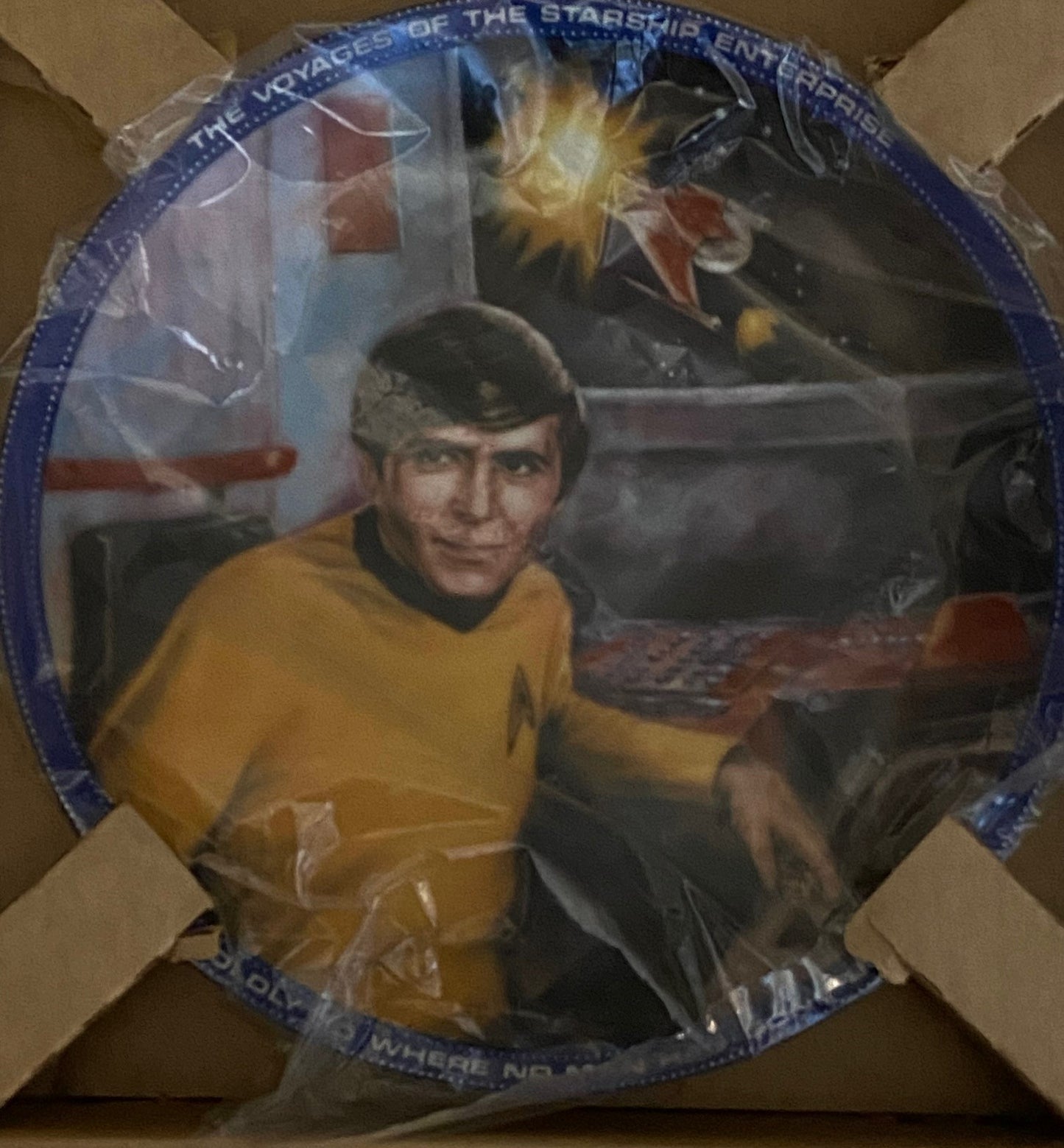 "Chekov" 1984 Ltd. Ed. Star Trek Porcelain Collectors Plate (Used) by Ernst/Hamilton Collection