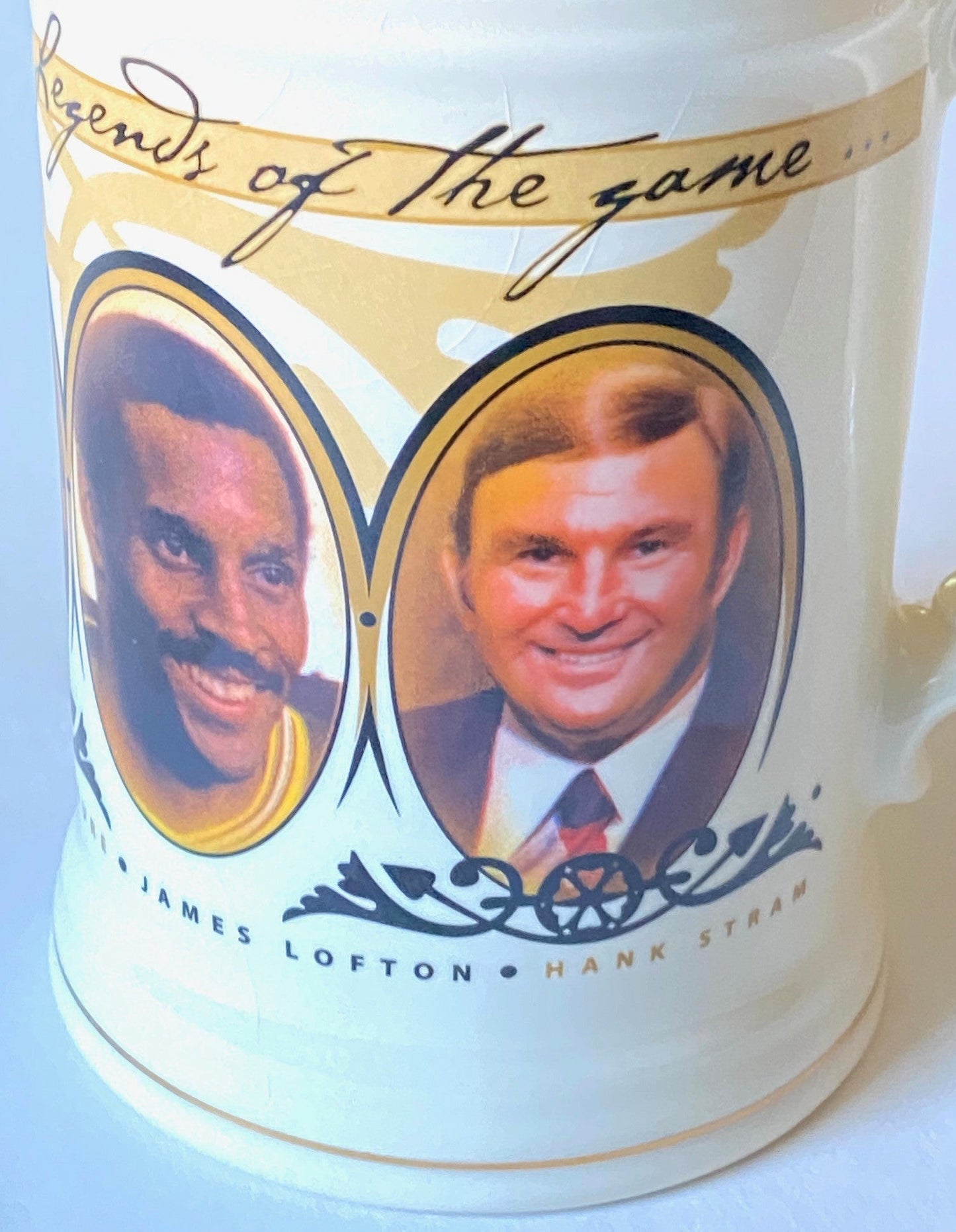 NFL 2003 Hall of Fame 8 3/4" Legends of the Game Stein (Used) by National City Bank/Armada Funds