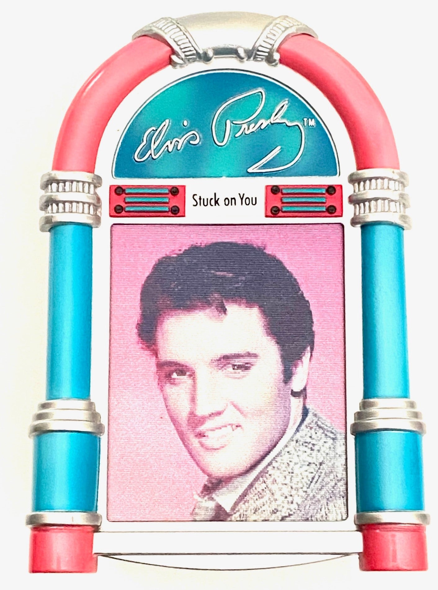 Elvis Presley 2006 "Stuck on You" Musical Jukebox Ornament (Used) by American Greetings