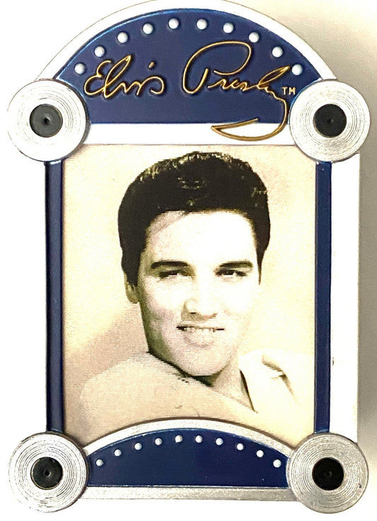 Elvis Presley 2003 "Blue Christmas" Musical Jukebox Ornament (Used) by American Greetings