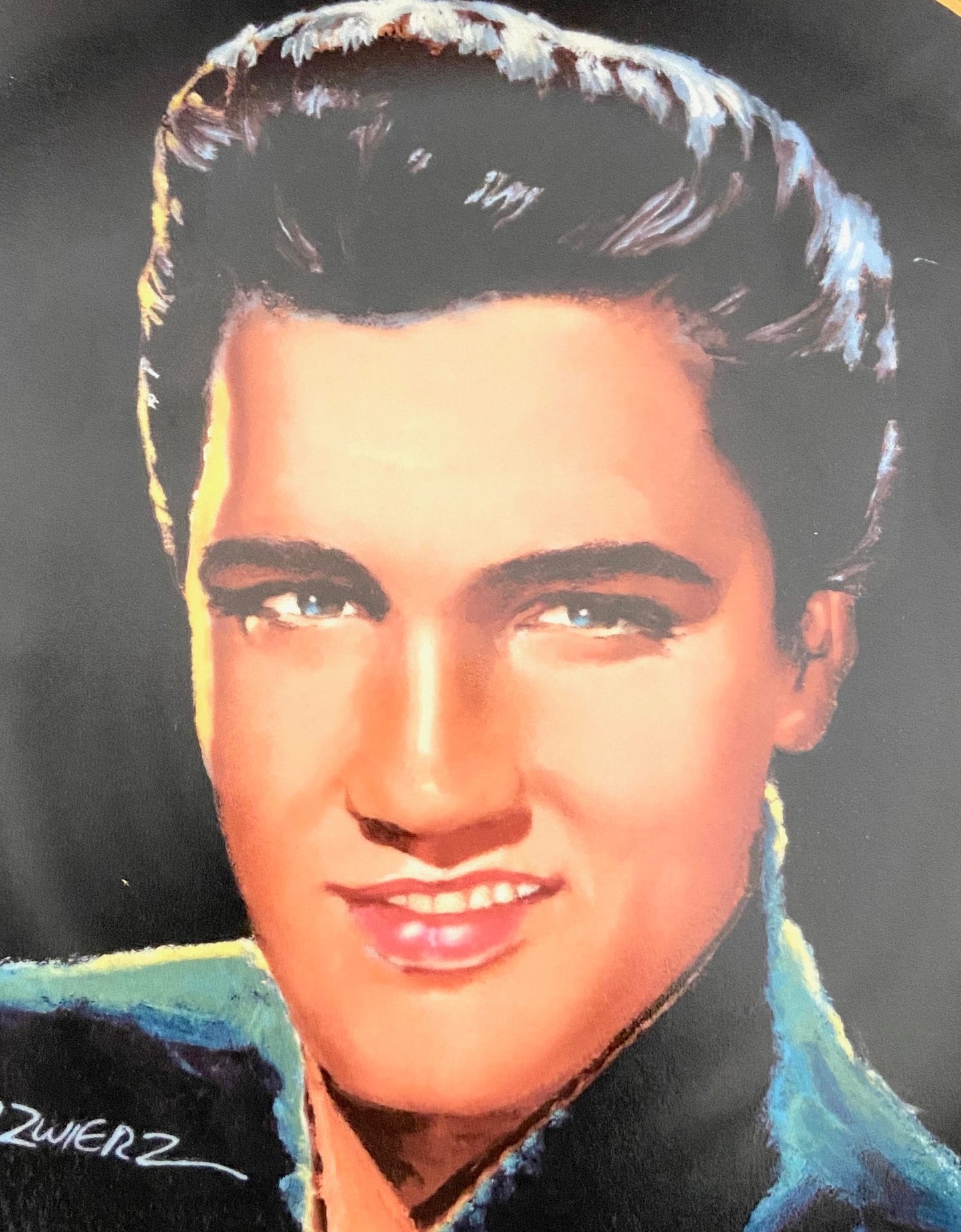 Elvis Presley 1991 Ltd. Ed. "I'm Yours" Collector's Plate (Used) by Delphi/EPE