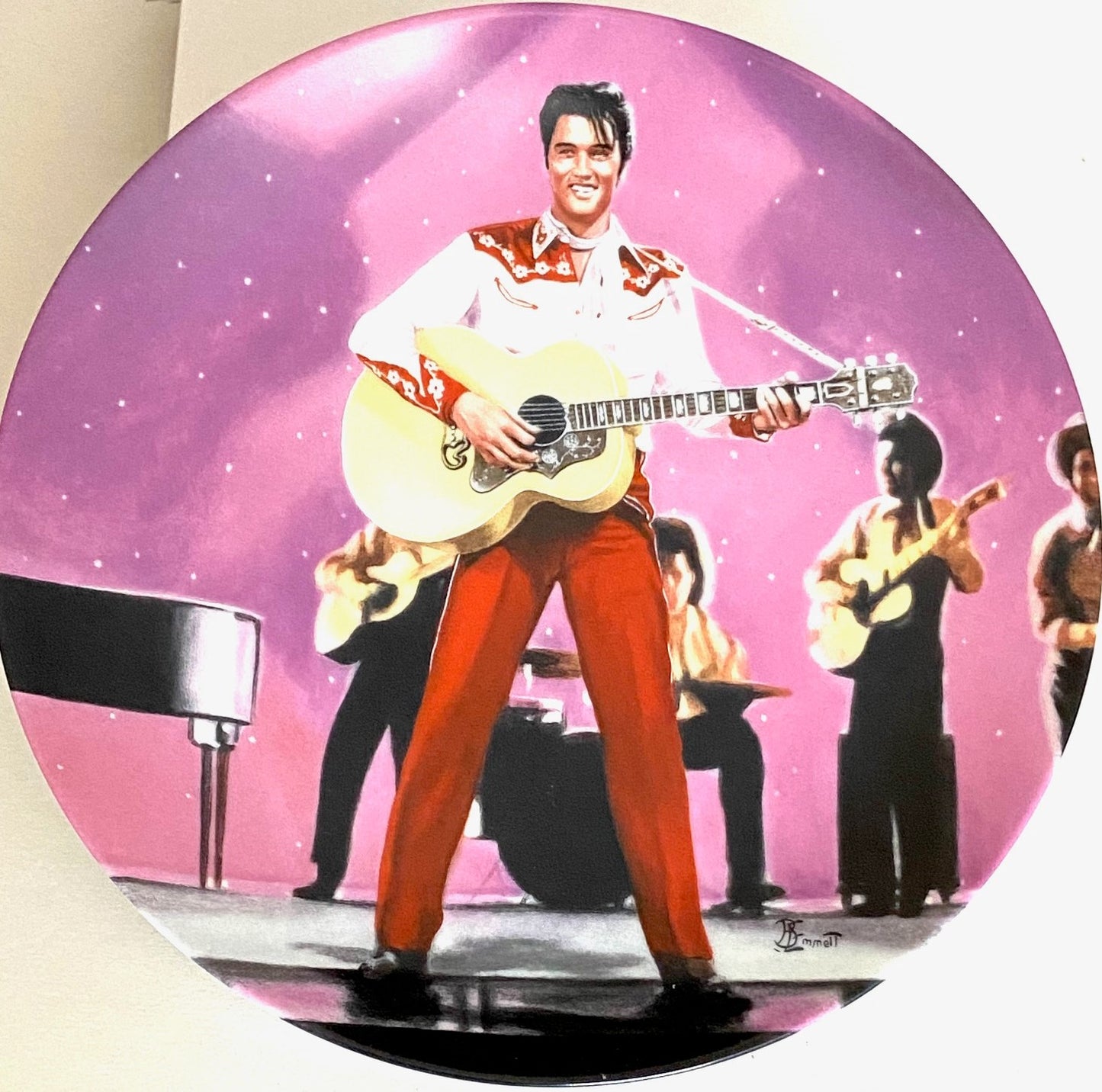 Elvis Presley 1992 Ltd. Ed. "Loving You" Collector's Plate (Used) by Delphi/EPE