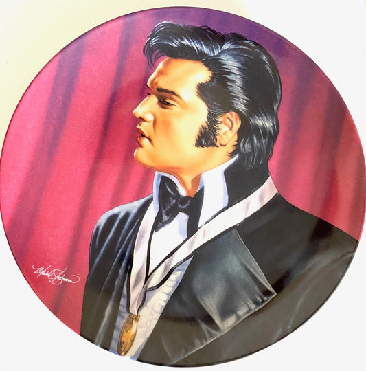 Elvis Presley 1994 Ltd. Ed. "Outstanding Young Man" Collector's Plate (Used) by Delphi/EPE