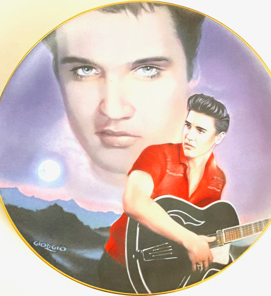 Elvis Presley 1993 Ltd. Ed. "Blue Moon of Kentucky" Collector's Plate (Used) by Delphi/EPE