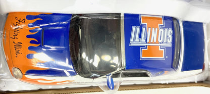 Illinois Fighting Illini Vintage 2002 NCAA 1:24 Ford Thunderbird by White Rose Collectibles