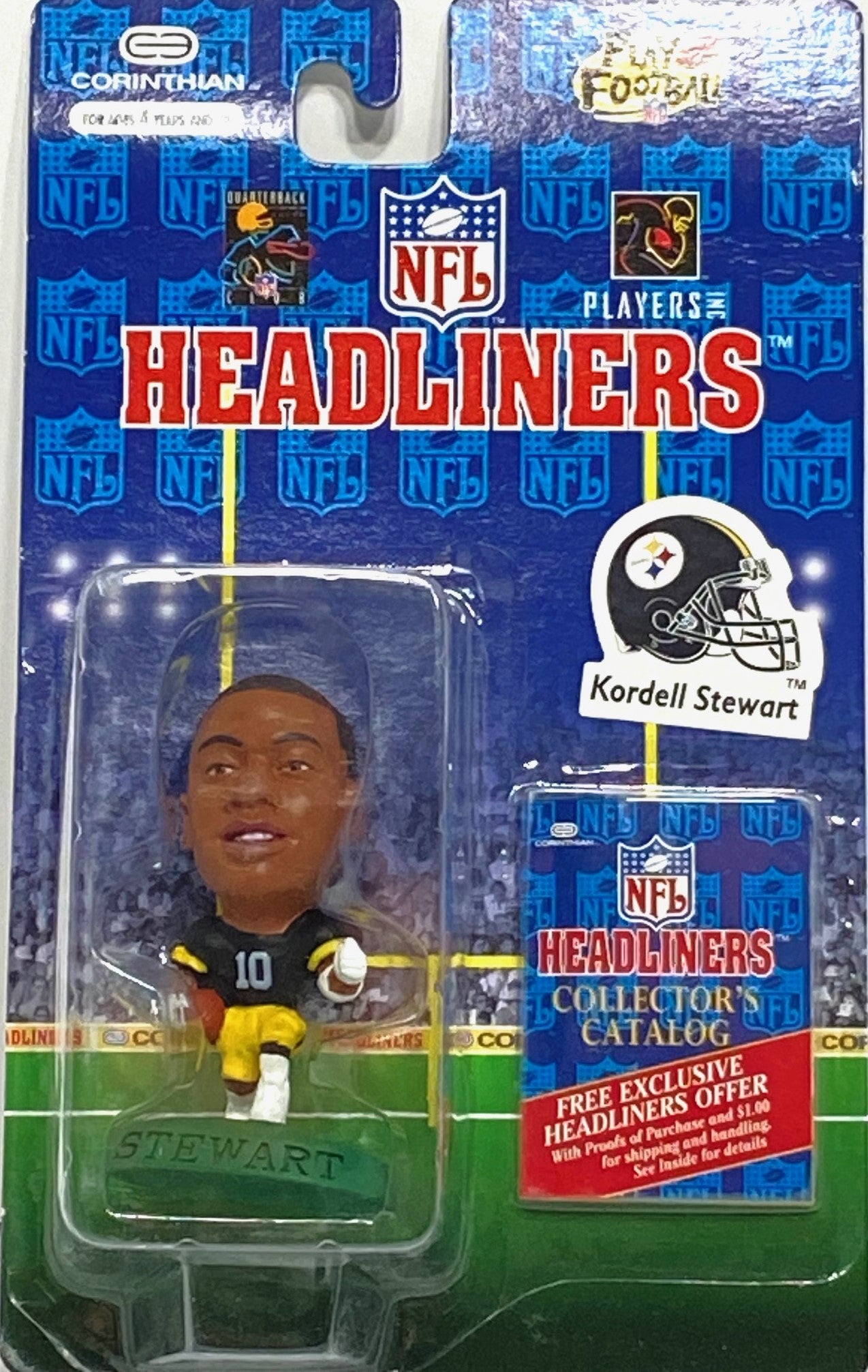 Kordell Stewart 1996 NFL Pittsburgh Steelers Headliner Figurine by Corinthian