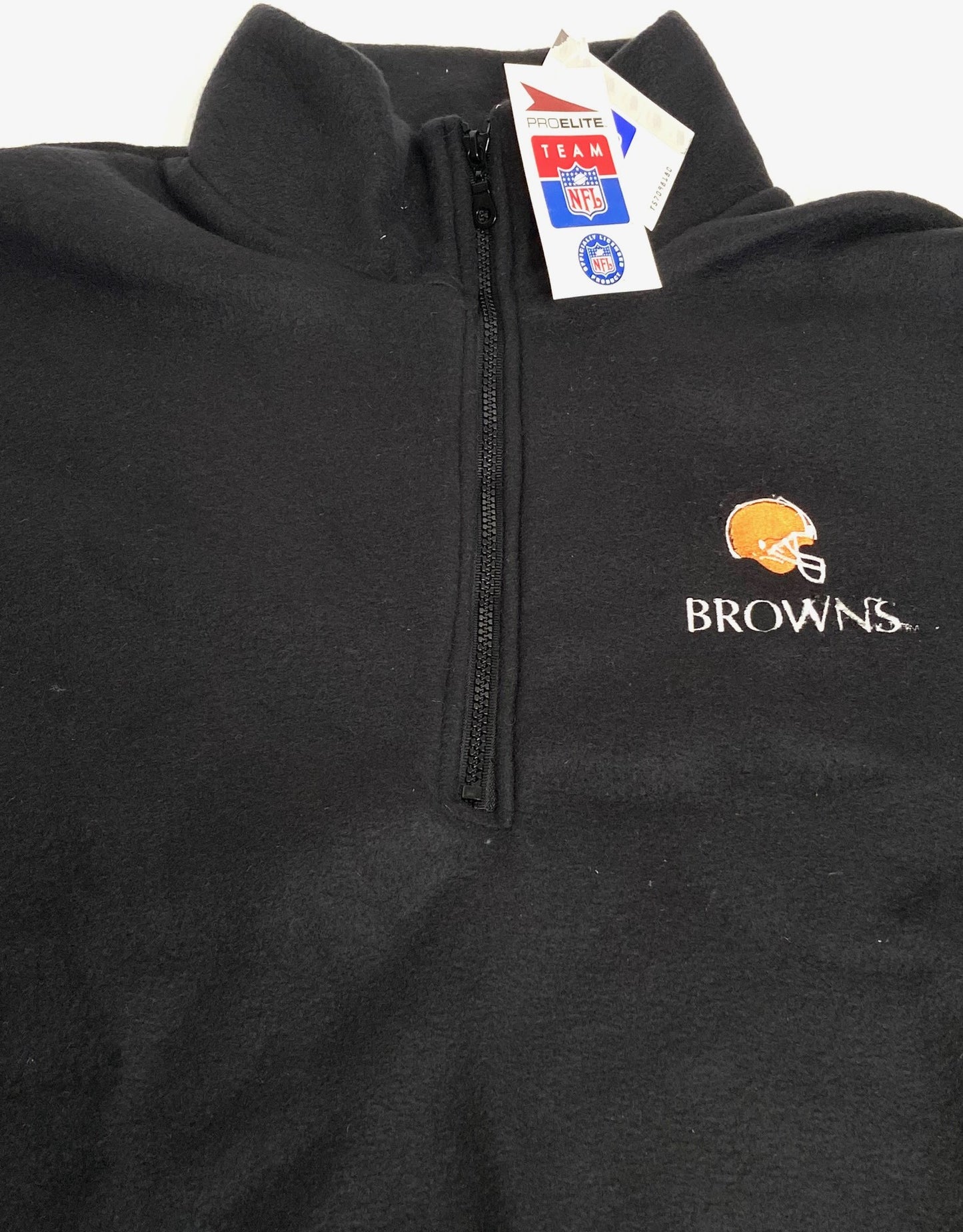 Cleveland Browns 1999 NFL Black Polyester Logo Sweater by NFL ProElite