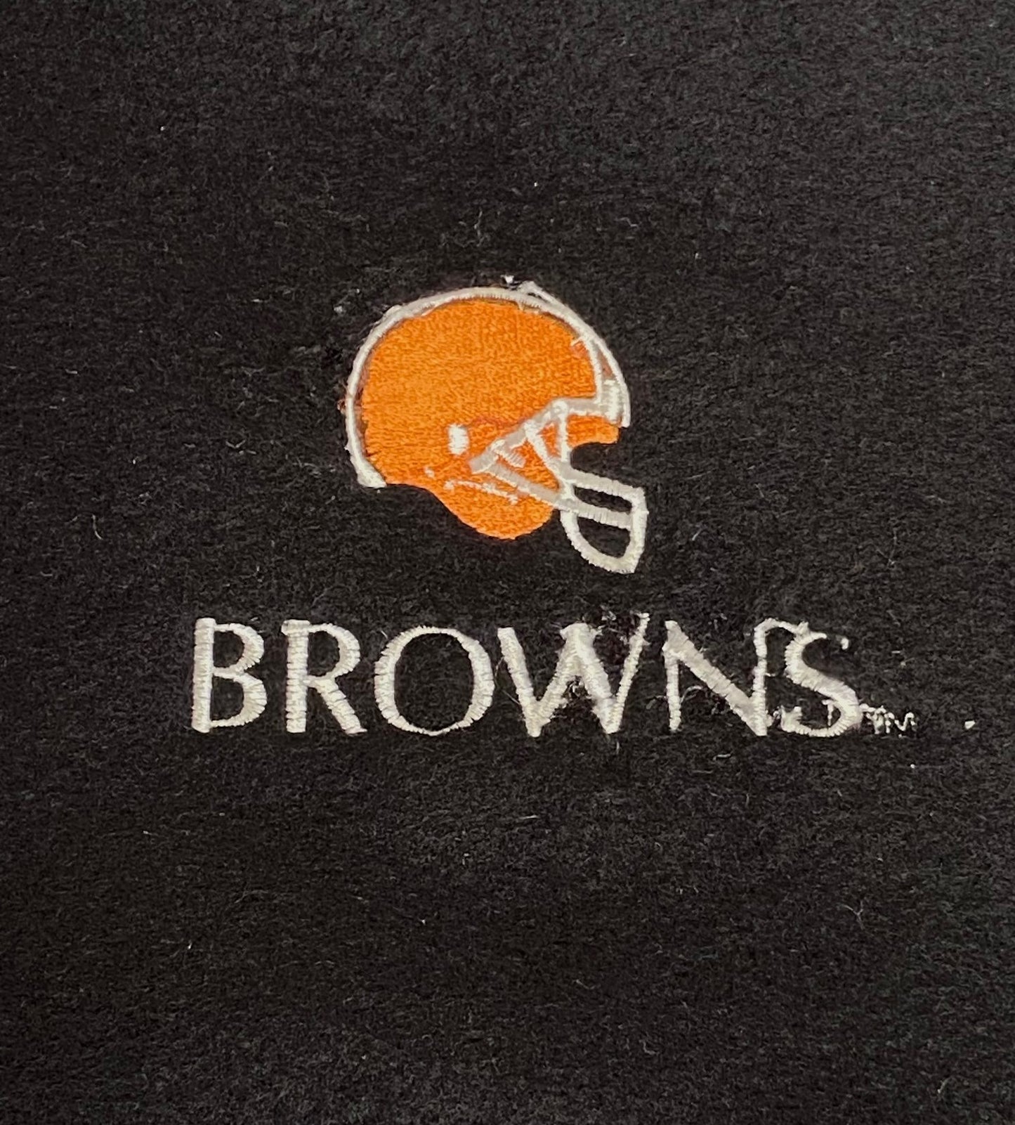 Cleveland Browns 1999 NFL Black Polyester Logo Sweater by NFL ProElite