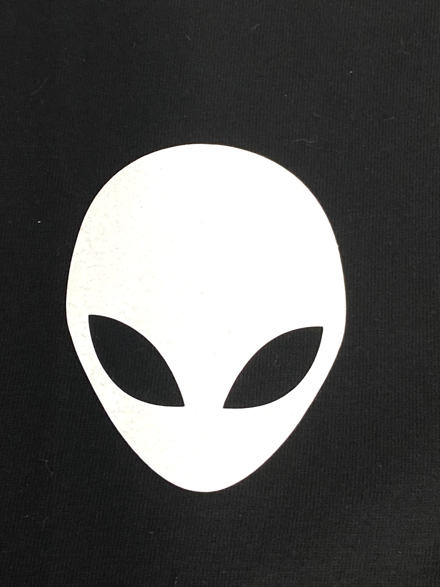 Alien Face 2010 Adult Black T-Shirt Size Med Thru XXL by Mayma