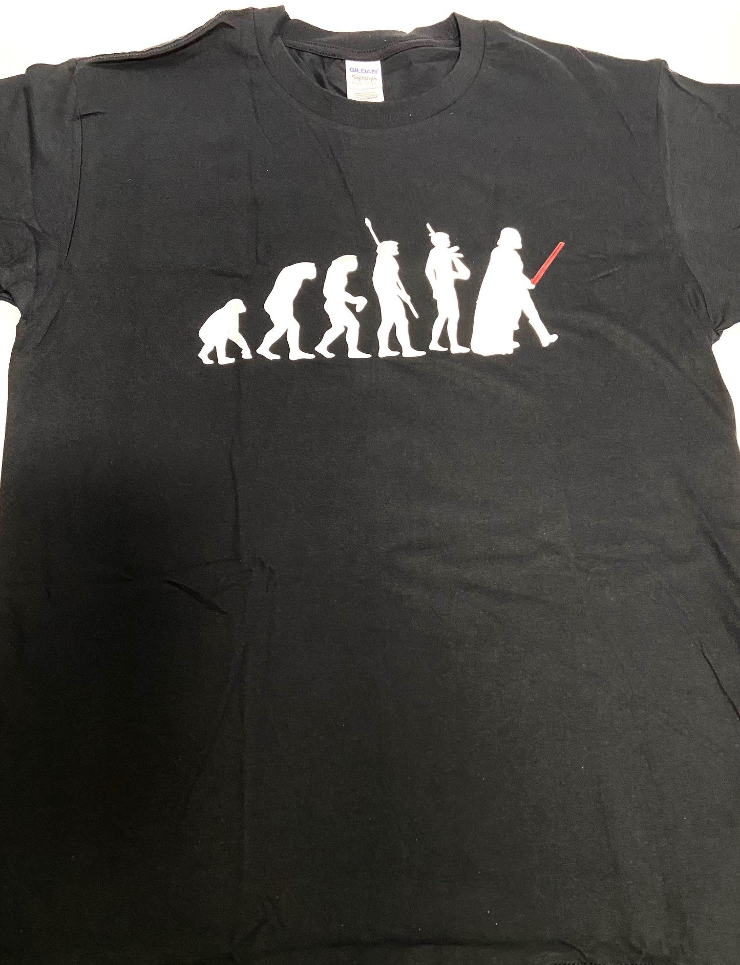 Darth's Evolution 2014 Adult T-Shirt Size Lg. to 3XL by Unknown