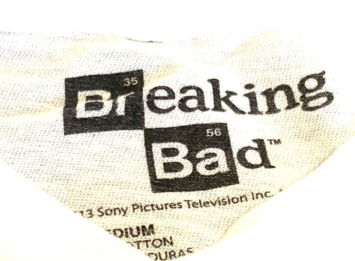 Breaking Bad "Say My Name" 2013 Adult Medium White T-Shirt by Sony Ent.