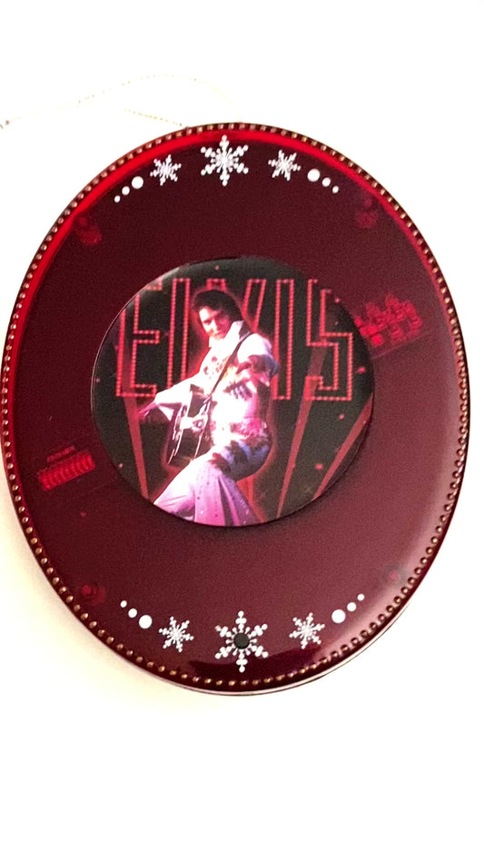 Elvis Presley 2017 "Burning Love" Musical Ornament (Used) by Dyno Seasonal Solutions Inc.